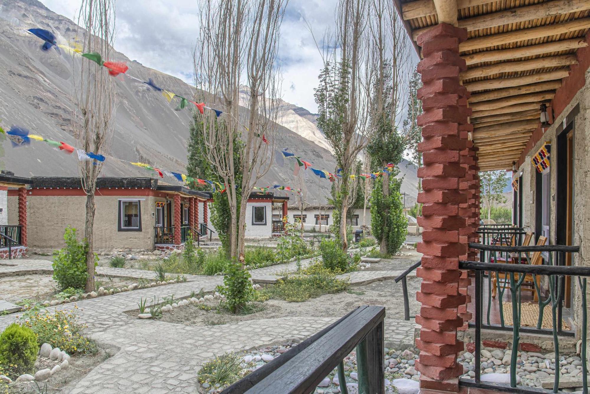 Echor Mud Huts Tabo, Spiti Valley Каза Экстерьер фото