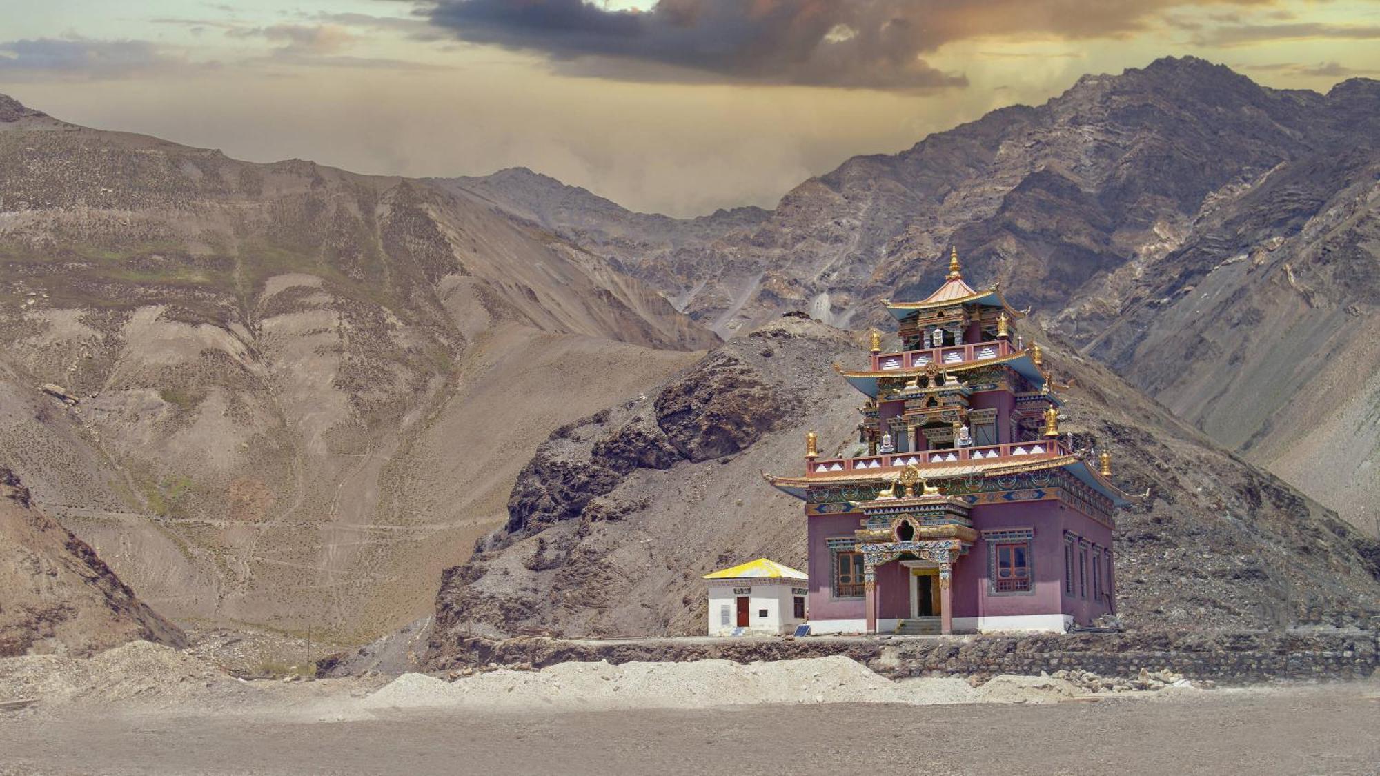 Echor Mud Huts Tabo, Spiti Valley Каза Экстерьер фото