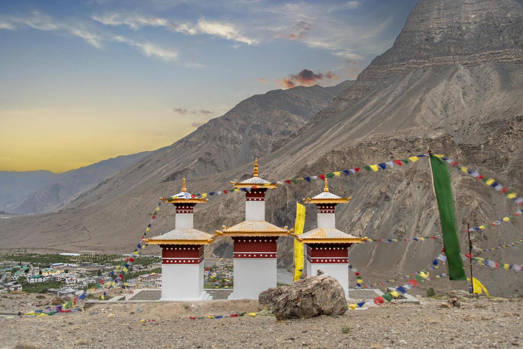 Echor Mud Huts Tabo, Spiti Valley Каза Экстерьер фото